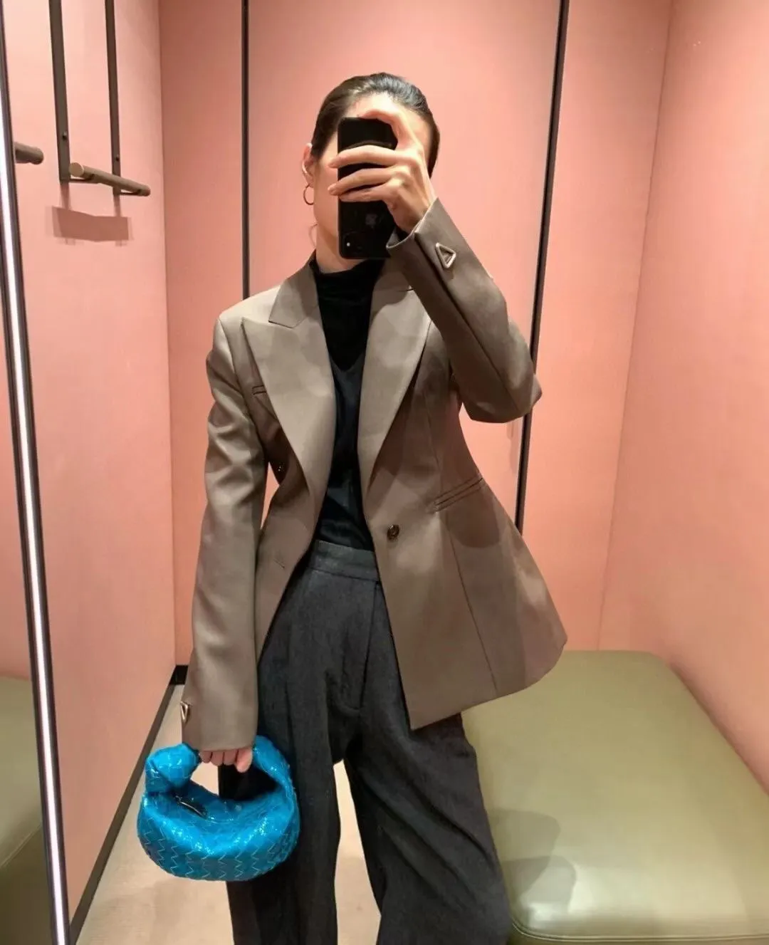 Patent leather spot